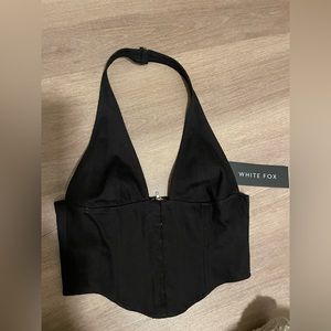 White fox going out black top